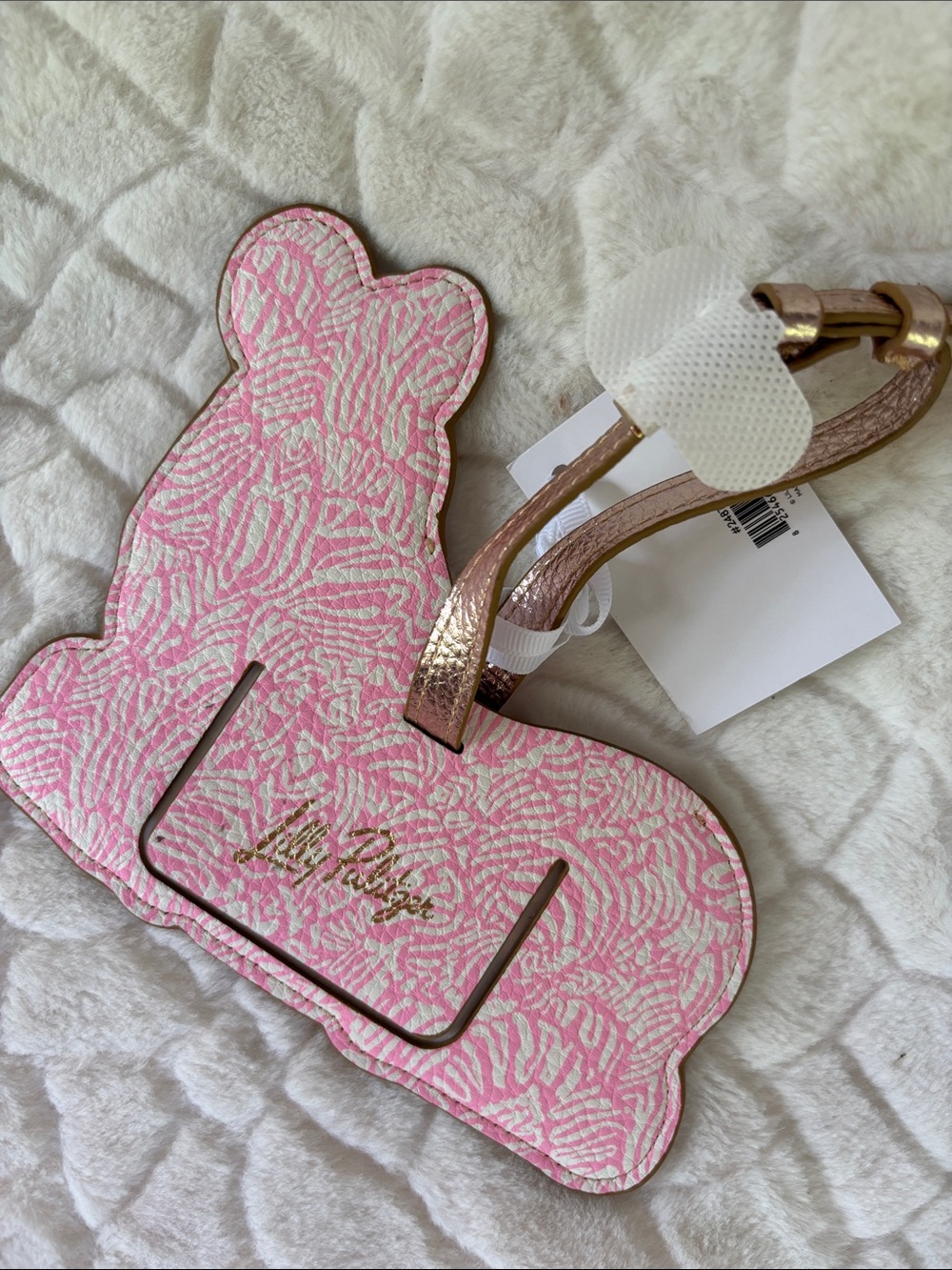 Lilly Pulitzer Zebra Luggage Tag - Picture 8 of 8